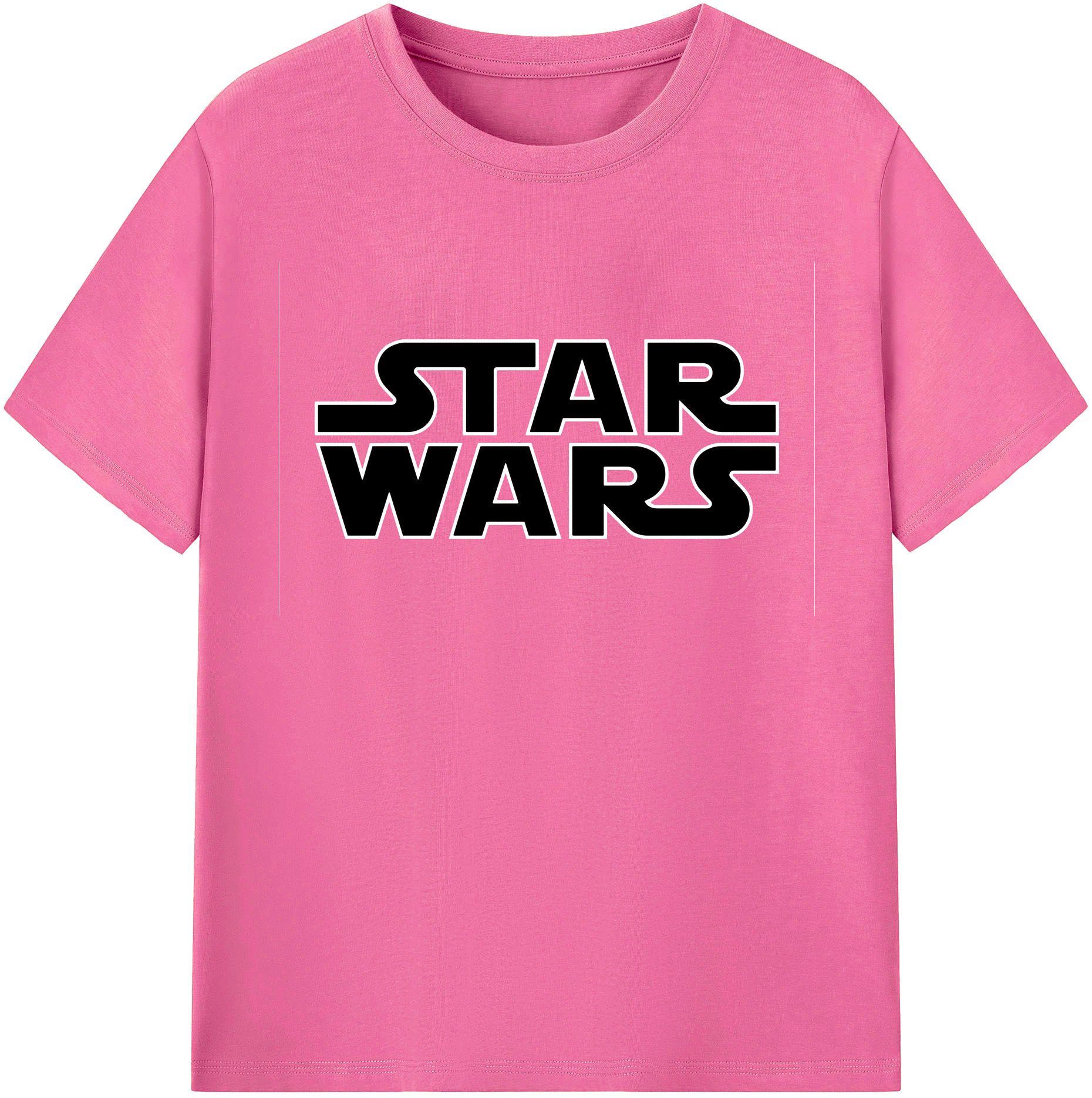 （画像用） スター・ウォーズ Star Wars レディースカジュアルプリントTシャツ（綿100％）